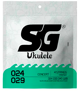 Encordoamento Nylon Para Ukulele Concerto Sg .024