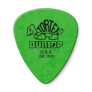Palheta Para Guitarra Dunlop Tortex Standard .88 Verde