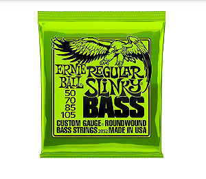 Encordoamento Baixo 4 Cordas Ernie Ball Regular Slinky .050