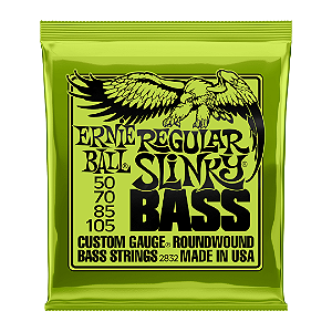 Encordoamento Baixo 4 Cordas Ernie Ball Regular Slinky .050