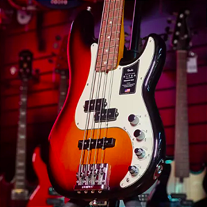 Baixo 4c Fender American Ultra Precision Bass Ultraburst (Usado)