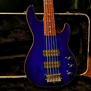 Baixo 5 Cordas Ativo G&l L-2500 Blueburst Made In Usa (Usado)
