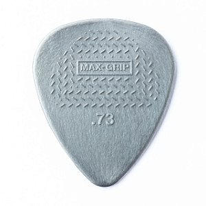 Palheta p/ Guitarra Dunlop Max-Grip Nylon Standard .73 Cinza