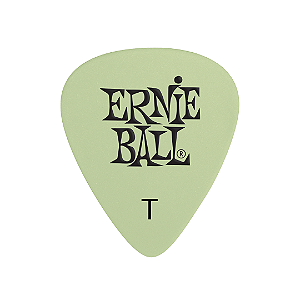 Palheta P/ Guitarra Ernie Ball Super Glow T Brilha No Escuro