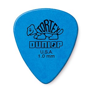 Palheta Para Guitarra Dunlop Tortex Standard 1.00 Azul
