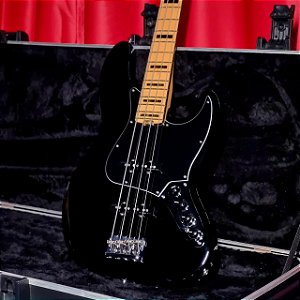 Baixo 4 Cordas Fender American Elite Jazz Bass Black
