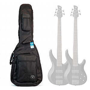 Bag Capa Dupla Acolchoada Para Baixo Titanium Gruveria Preta