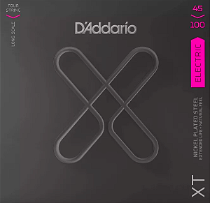 Encordoamento Daddario Baixo 045 100 4 Cordas XTB45100