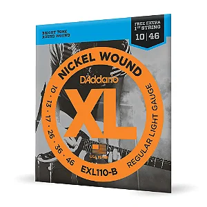 Encordoamento Para Guitarra Daddario Xl Nickel .010
