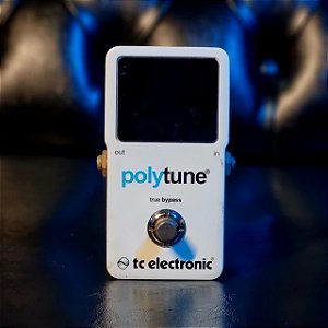 Pedal Afinador Para Guitarra E Baixo Tc Electronic Polytune