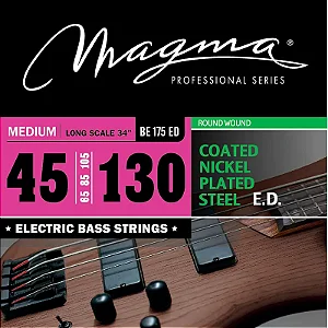 Encordoamento Para Baixo 5 Cordas Magma Ed Revestida .045