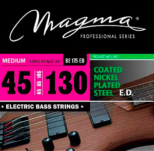 Encordoamento Para Baixo 5 Cordas Magma Ed Revestida .045
