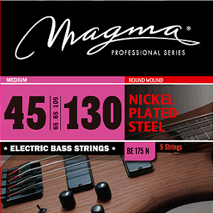 Encordoamento Baixo 5 Cordas Magma Long Scale Medium .045
