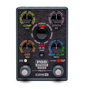 Pedal Afinador Para Instrumento Nux Flow Tune Pink