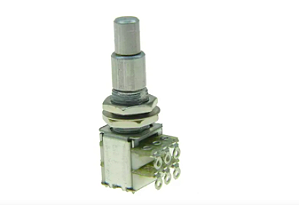 Potênciometro Duplo Concêntrico Alpha B500k C/ Center Click