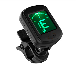 Afinador Clip Cromático Digital Para Guitarra Baixo Violão