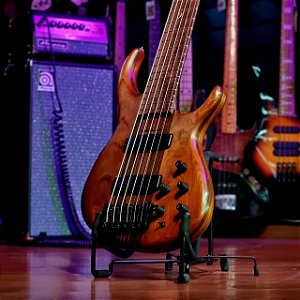 Baixo 6 Cordas Ativo Tobias Signature Handmade Natural