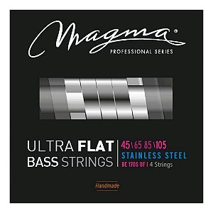 Encordoamento Para Baixo 4 Cordas Magma Ultra Flat .045