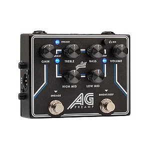 Pedal De Efeito Para Baixo Aguilar Ag Preamp Di