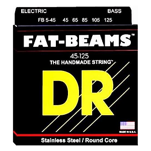 Encordoamento para Baixo 5 Cordas Dr Strings Fat Beams .045