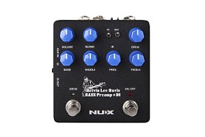 Pedal Para Baixo Nux Melvin Lee Davis MLD Bass Preamp + Di
