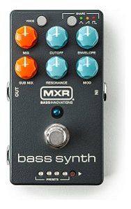 Pedal De Efeito Para Baixo Mxr Bass Synth