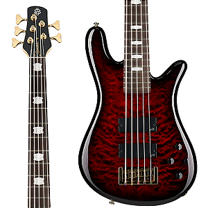 Baixo 5 Cordas Ativo Spector NS Icon Bolt-On 5 Black Cherry