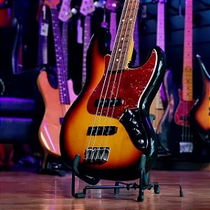 Baixo 4 Cordas Fender Classic 60s Jazz Bass Sunburst Mexico