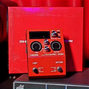 Pedal de Efeito Guitarra e Baixo Boss Rhythm Loop Station