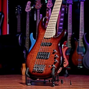 Baixo 5 Cordas Ativo Music Maker Jazz Seymour Duncan Sunburst