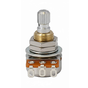 Potenciômetro Noble 50k Volume Eixo Longo Circuito Ativo