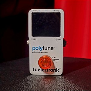Pedal Afinador para Instrumento Tc Electronic Polytune Topper