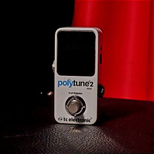 Pedal Afinador Guitarra E Baixo Tc Electronic Polytune 2 Mini
