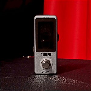 Pedal Afinador Cromático para Guitarra E Baixo Rowin Tuner