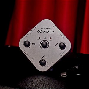 Interface Mixer De Áudio Para Smartphone Roland Go:mixer