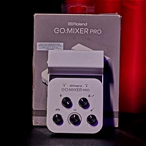 Interface De Áudio Para Smartphones Roland Go Mixer Pro