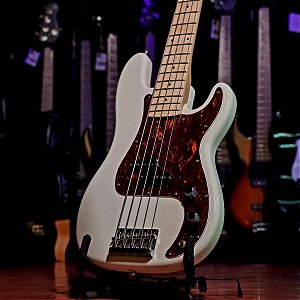 Baixo 5 Cordas Tribe Spike Precision Bass Olympic White