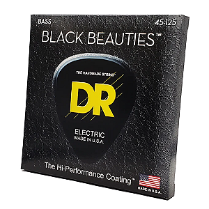 Encordoamento Baixo 5 Cordas Dr Strings Black Beauties .045