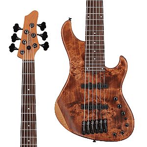 Baixo 6 Cordas Ativo Ibanez Mode MDM1606 Natural Mocha Low Gloss