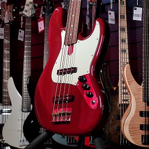 Baixo 4 Cordas Studebaker Daytona Jazz Bass Wine Red