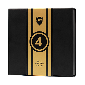 Encordoamento Baixo 4 Cordas Dingwall Nickel Plated Steel Long Scale .045