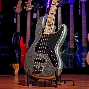 Baixo 4 Cordas Fender Limited Edition Mikey Way Jazz Bass Silver Sparkle