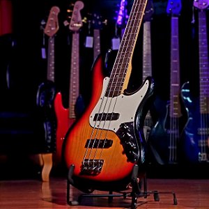 Baixo 4 Cordas Fender American Deluxe Jazz Bass 3-Tone Sunburst