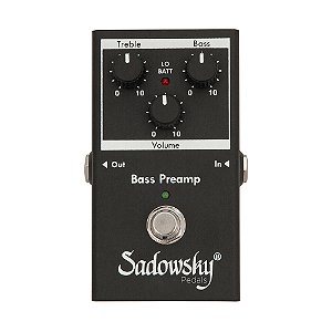Pedal Pré Amplificador Para Baixo Sadowsky Sbp 2 V2
