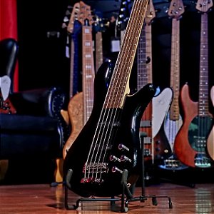Baixo 5 Cordas Warwick Rockbass Streamer LX Solid Black High Polish