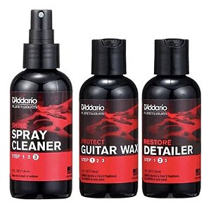 Kit De Limpeza Daddario Completo Para Instrumento