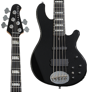Baixo 5 Cordas Lakland Skyline Series 55-02 Deluxe Black Sparkle