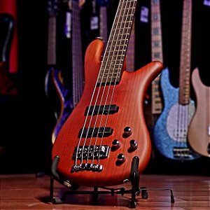 Baixo 5 Cordas Warwick Streamer Burgundy Red 1993