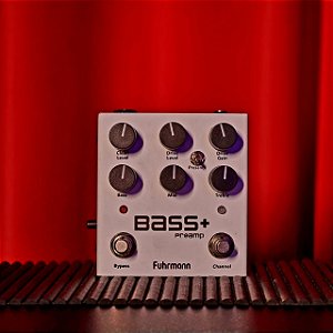 Pedal Preamp para Baixo Fuhrmann Bass+ Branco