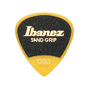 Palheta para Guitarra Ibanez Sand Grip Wizard Series Medium .8mm Yellow